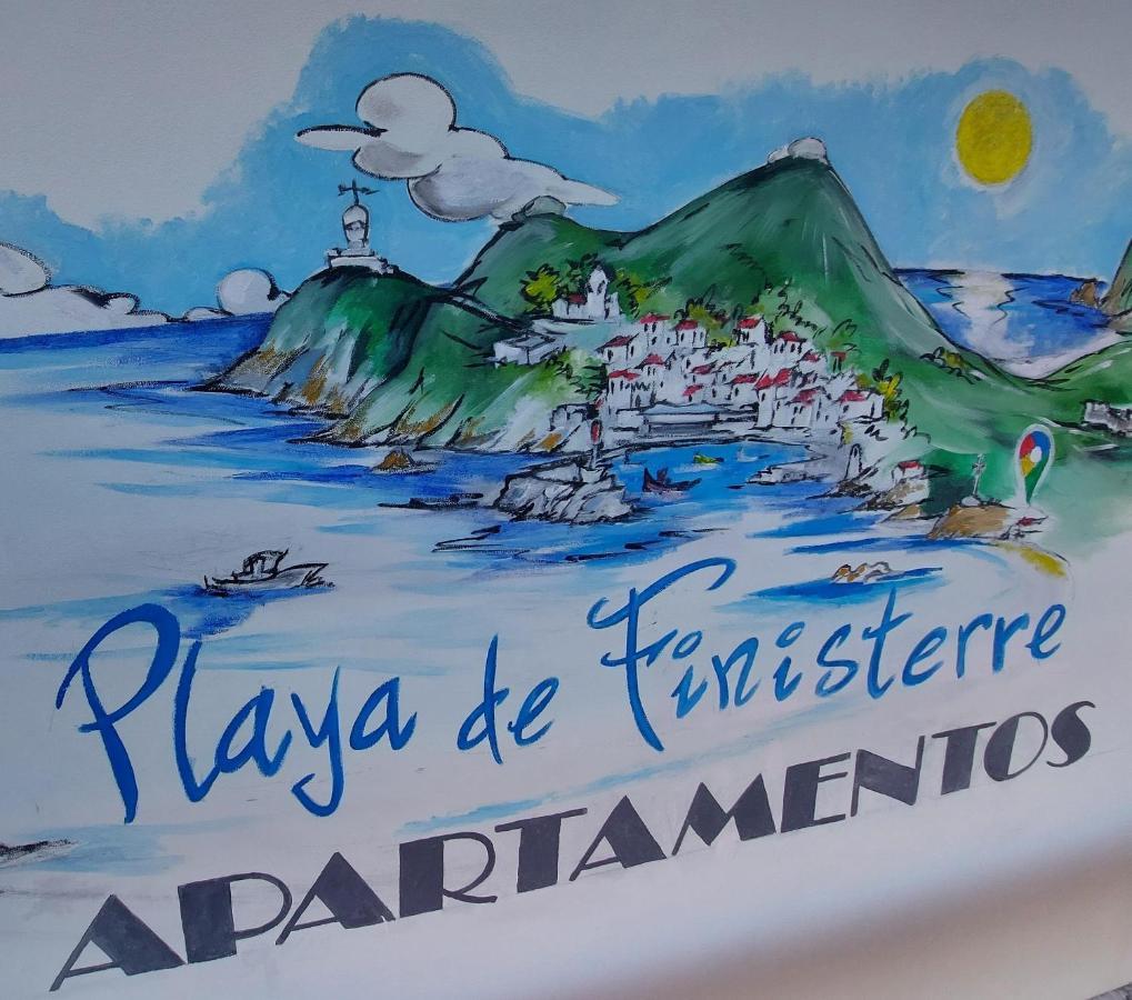 Apartamentos Playa De Finisterre Exteriör bild