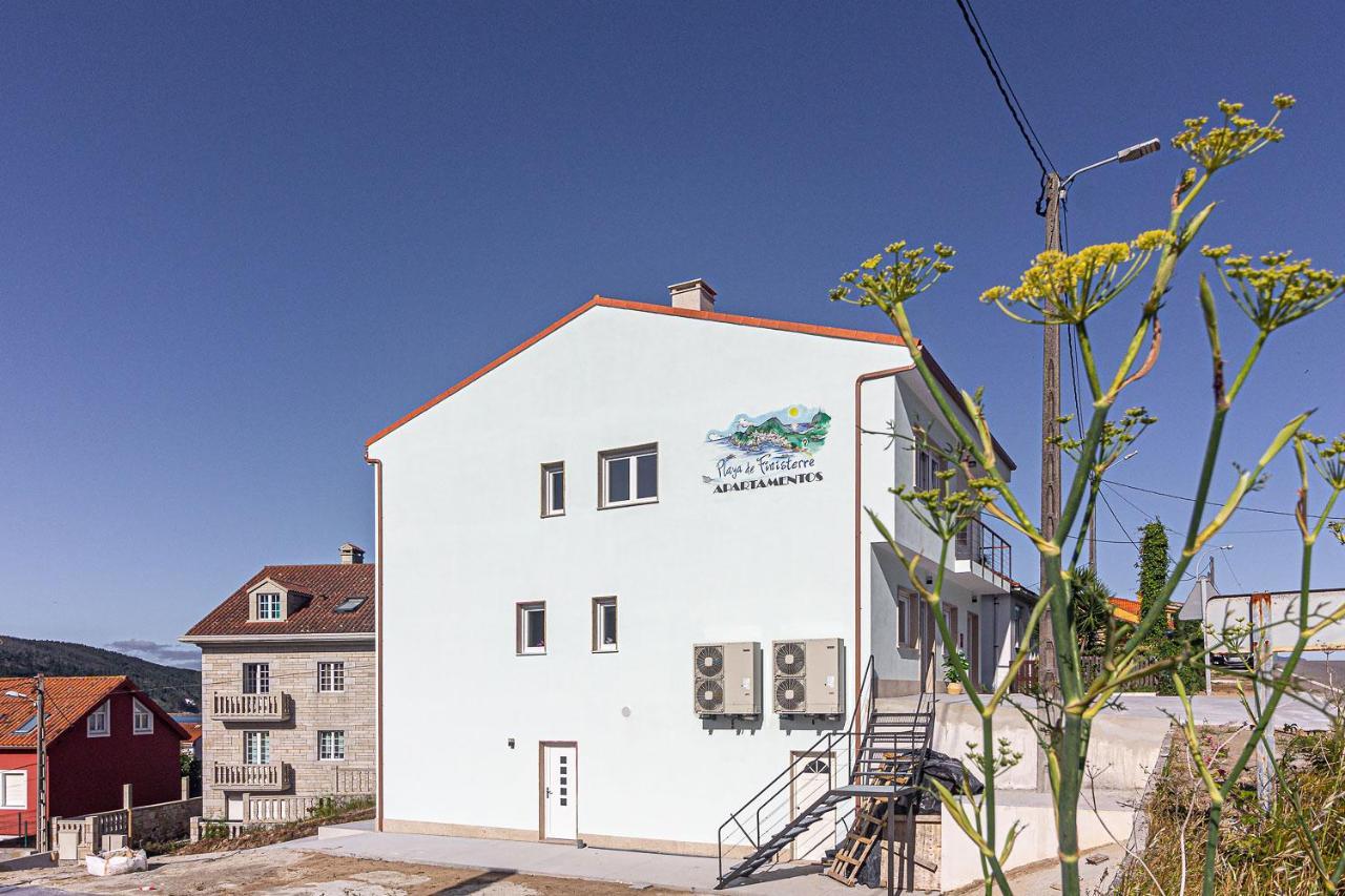 Apartamentos Playa De Finisterre Exteriör bild