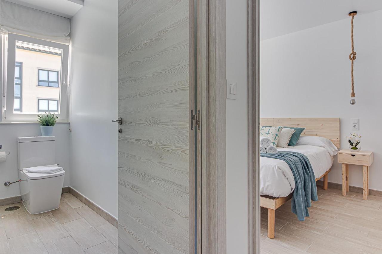 Apartamentos Playa De Finisterre Exteriör bild